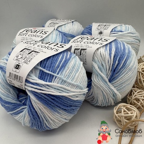 Пряжа Jeans soft colors 6213