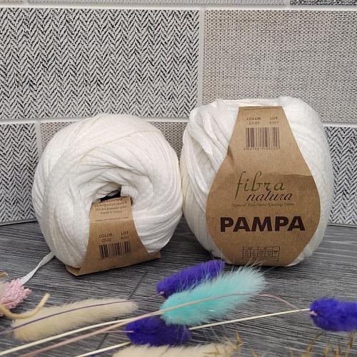 Пряжа Pampa 23-02 молочный