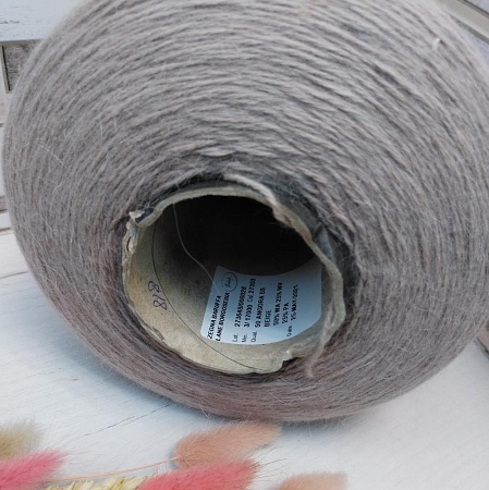 Пряжа в бобинах Angora 50 SS Beige