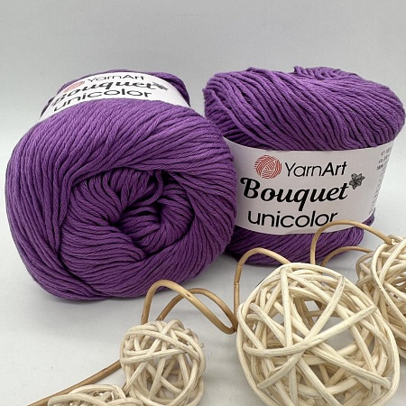 Пряжа Yarn art Bouquet Unicolor 3213 сиреневый
