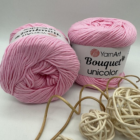Пряжа Yarn art Bouquet Unicolor 3211 розовый