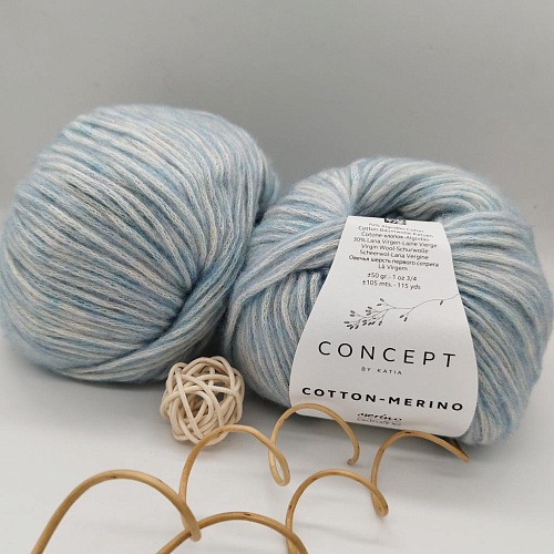 Пряжа Cotton Merino 142