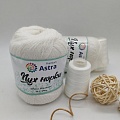 Пряжа Пух норки (Mink yarn) 7732890 (01 белый)