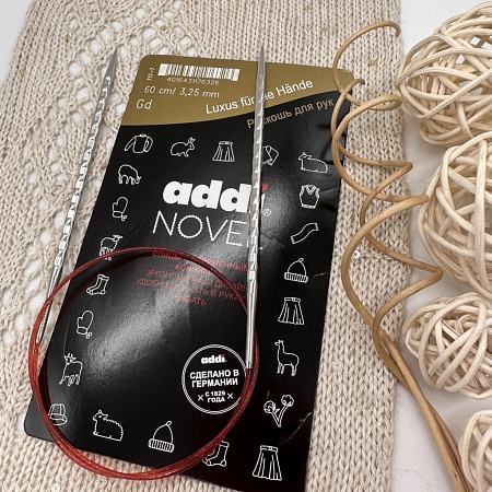 Спицы для вязания Спицы Addi Novel, 60см / 3,25мм