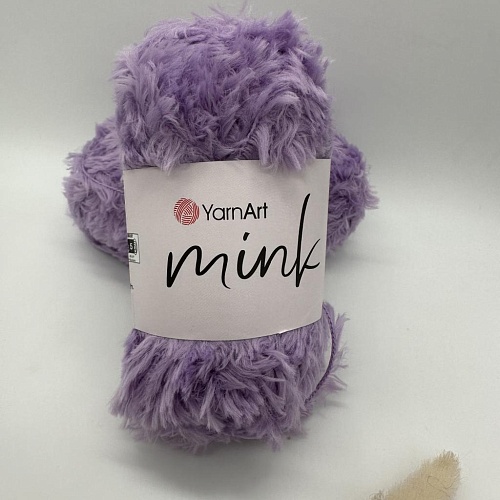 Пряжа Mink 350 сирень