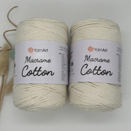 Пряжа Macrame cotton