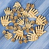 Аксессуары для одежды и обуви Бирки «Hand made», ладошки размер 25мм(средние). Цена за 1 шт