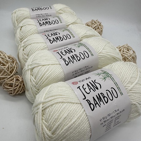 Пряжа YarnArt Jeans bamboo
